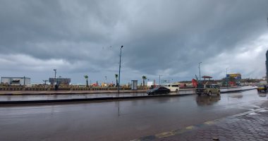 أمطار على السواحل الشمالية خفيفة على القاهرة الكبرى.. والعاصمة 10درجات