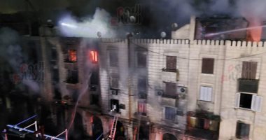 الصحة: دفعنا بـ10 سيارات إسعاف لموقع حريق منطقة الحسين بالقاهرة