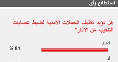 81% من القراء يطالبون بتكثيف الحملات الأمنية لضبط مافيا التنقيب عن الأثار