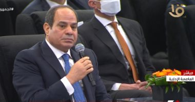 الرئيس السيسي:محتاجين نضاعف المستشفيات..عندنا 500 مستشفى وعاوزين ألف