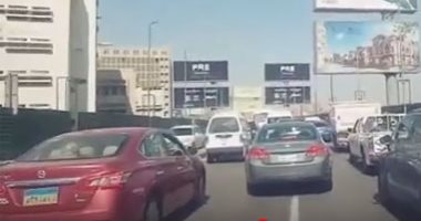 النشرة المرورية.. كثافات متحركة بالمحاور الرئيسية فى القاهرة والجيزة