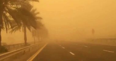 الأرصاد: انخفاض الرؤية على الطرق وسرعة الرياح بالقاهرة الآن 21 عقدة