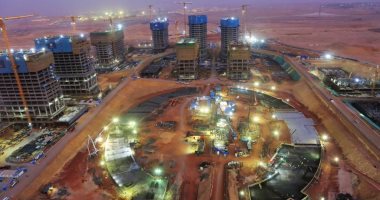 الإسكان: الانتهاء من أعمال الهيكل الخرسانى للبرج الهلالى بالعاصمة الإدارية