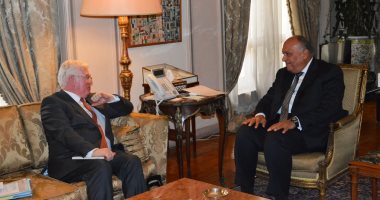 شكرى يبحث مع مسؤول أوروبى تطورات تنفيذ الاستراتيجية الوطنية لحقوق الإنسان