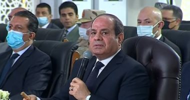 الرئيس السيسي: تجهيز 16 ألف فدان "صوب زراعية" يحتاج إلى 16 مليار جنيه