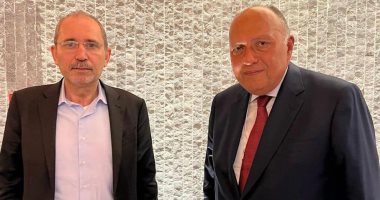 "الخارجية": شكرى والصفدى يبحثان مستجدات الأوضاع الإقليمية والدولية