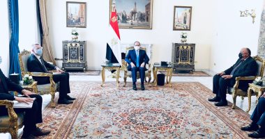 الرئيس السيسي يستقبل وزير خارجية لاتفيا ويؤكد التطلع لتكثيف التعاون المشترك