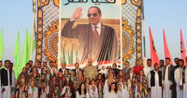 المنطقة الغربية العسكرية تنظم حفل زفاف لـ22 شابا وفتاة من أبناء مطروح