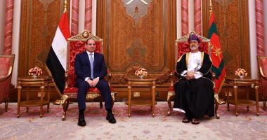 متحدث الرئاسة: الرئيس السيسى يلتقى سلطان عمان فى قصر العلم العامر بمسقط