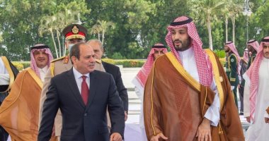 لحظة وصول الرئيس السيسي إلى السعودية للمشاركة فى قمة جدة.. فيديو