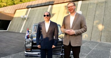 الرئيس السيسى يتفقد المنزل التاريخى للزعيم جوزيف تيتو