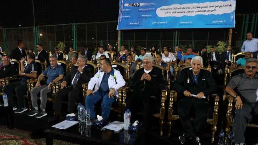وزير التعليم العالي يفتتح بطولة كأس مصر للجامعات والمعاهد العليا لكرة القدم