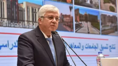 وزير التعليم العالي خلال إعلان نتيجة تنسيق المرحلة الثانية 2022