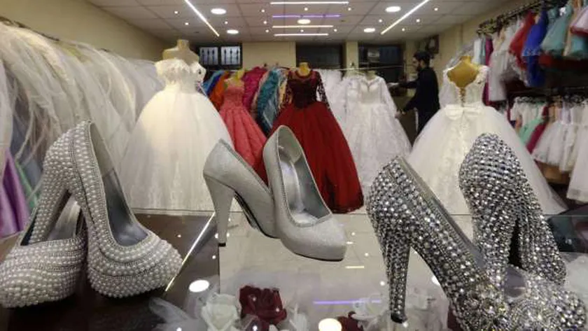 فساتين الزفاف - صورة أرشيفية