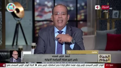 مداخلة هاتفية للكاتب أحمد ناجي قمحة في الحياة اليوم