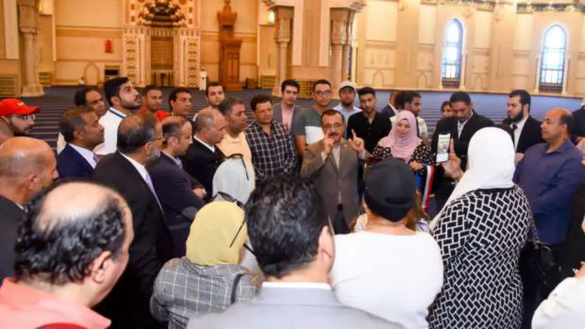 جانب من الزيارة