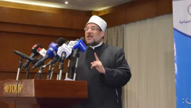 وزير الأوقاف خلال منتدى حوار الثقافات