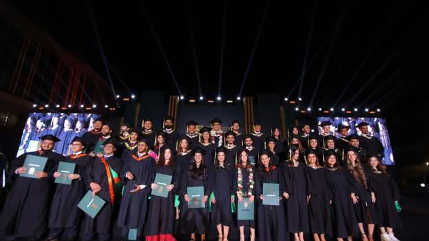 جانب من تخرج طلاب الجامعات الكندية في العاصمة الإدارية