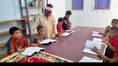 جانب من نشاط البرنامج الصيفي للطفل