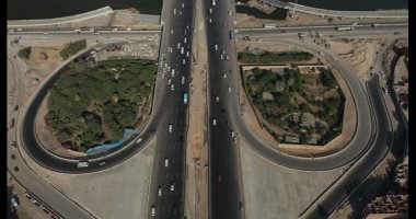 شاهد كيف أصبح الطريق الدائرى بعد إتمام عمليات التوسعة