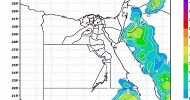 أمطار خفيفة على جنوب سيناء والبحر الأحمر وجنوب الصعيد الأحد والإثنين
