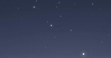 اصطفاف كوكب الزهرة ونجما التوأمان ألمع نجمين غدا فى مشهد بديع يشاهد بالعين المجردة