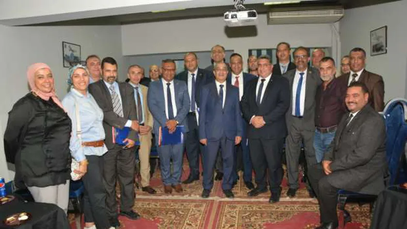 تكريم قيادات جمارك مطار القاهرة الدولي