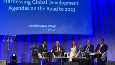 جانب من مؤتمر استكهولم للمياه