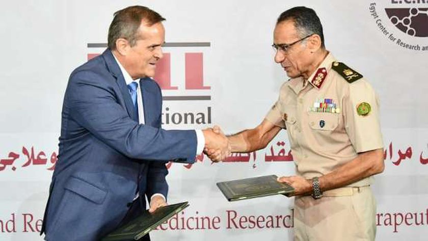 القوات المسلحة: إنشاء المركز الدولي البحثي والعلاجي للخلايا الجذعية