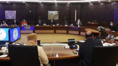 جانب من اجتماع مجلس الوزراء اليوم