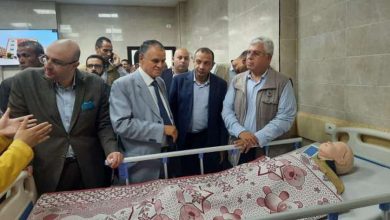 وزير التعليم العالي يفتتح معهدي العلوم الصحية والتمريض في بني سويف