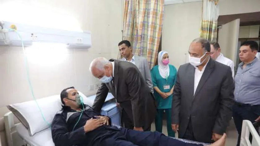 مصابو حادث كنيسة المنيرة بالجيزة