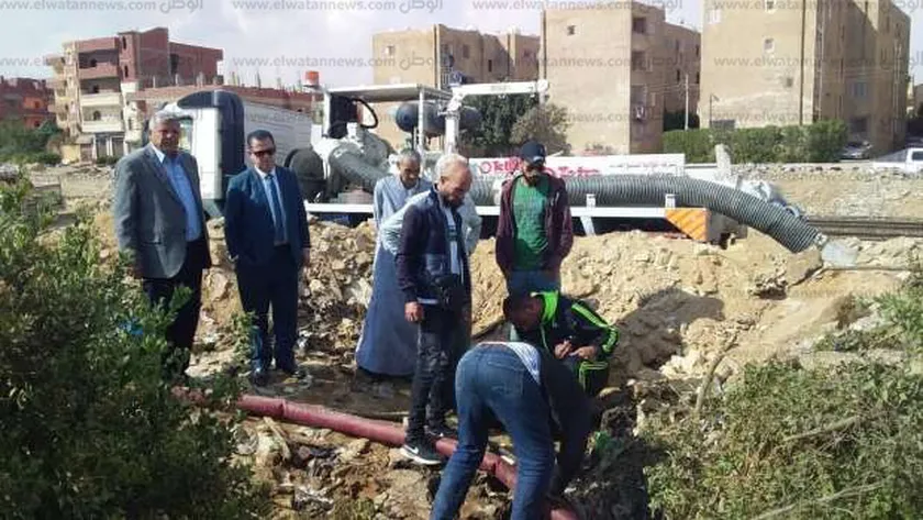 إعادة ضخ المياه بعد انتهاء الإصلاحات - أرشيفية