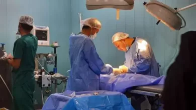 جانب من عمل القوافل الطبية بالجيزة