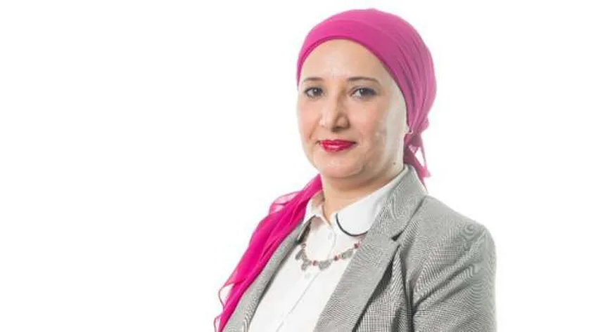 المهندسة دينا عبد المنعم رئيس مجلس إدارة شركة شبرا للصناعات الهندسية «مصنع 27 الحربي»