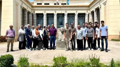 جانب من الزيارة