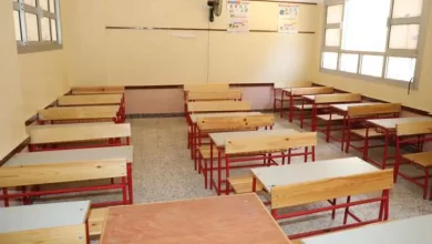 أحد فصول المدارس في إطار الاستعداد للعام الدراسي الجديد- أرشيفية