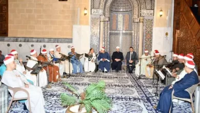 مقرأة كبار قراء القرآن الكريم في مسجد الإمام الحسين