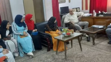 جانب من التدريب المهني