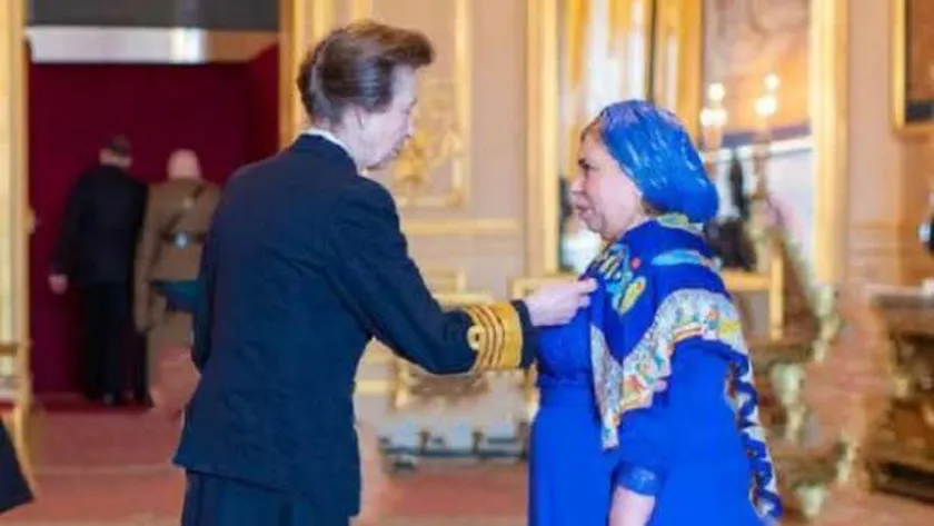 الدكتورة عفاف عبد ربه خلال التكريم