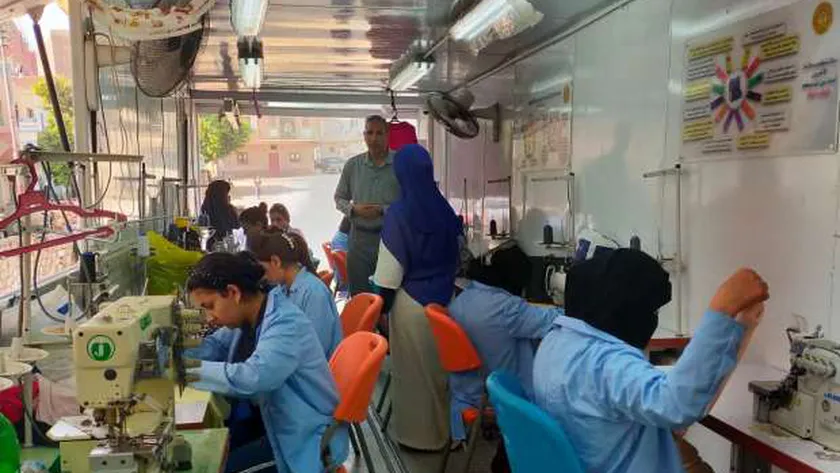 جانب من التدريب المهني