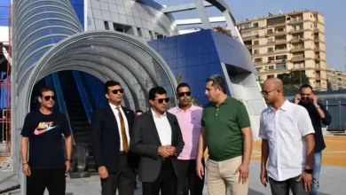 وزير الرياضة يتفقد فرع نادى النادى بشيراتون قبل التشغيل التجريبي غدا
