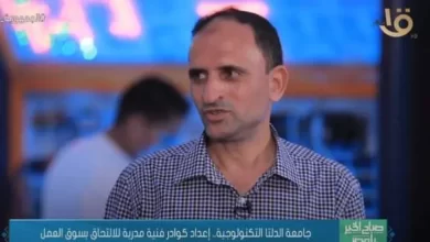 الدكتور عصام مرسي رئيس قسم الأوتوترونكس بجامعة الدلتا الجديدة