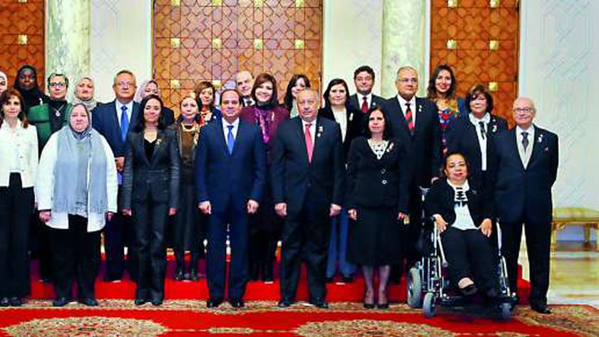 الرئيس عبدالفتاح السيسي حرص على تمكين المرأة سياسيا