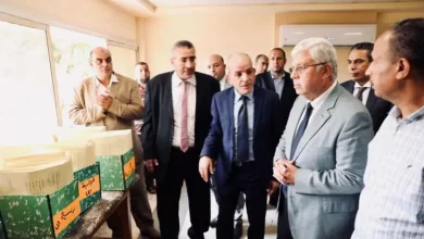 جانب من جولة وزير التعليم العالي