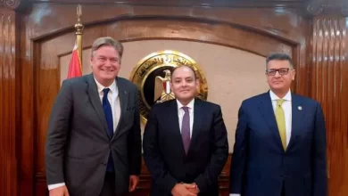 طارق رضوان وأنطونيو لوبيز يلتقيان وزير التجارة والصناعة