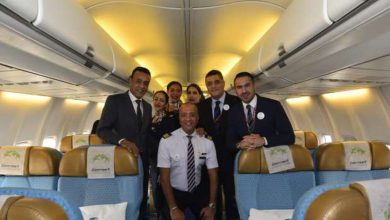 مصر للطيران تسير رحلة جديدة إلى أثينا بخدمات صديقة للبيئة