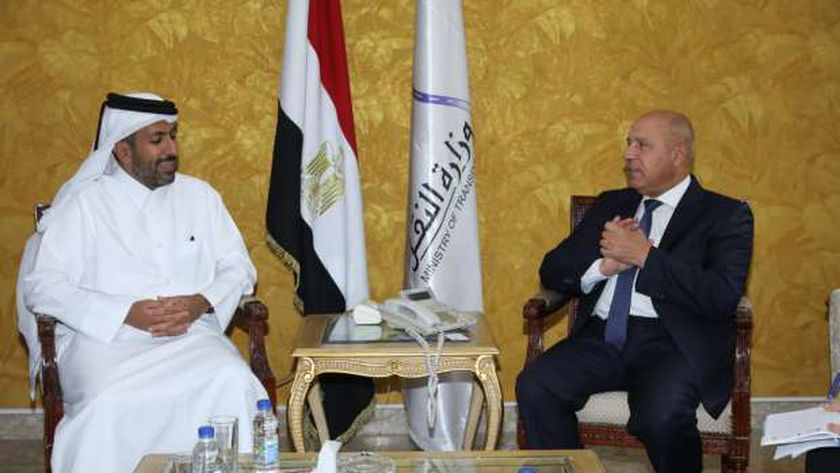 كامل الوزير يبحث مع رئيس الاستثمار في قطر تطوير ورفع كفاءة المواني