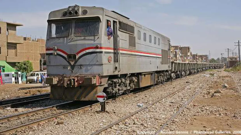 أحد قطارات السكة الحديد