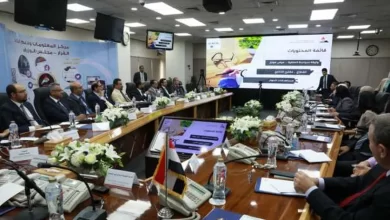 جانب من اجتماع مركز معلومات الوزراء